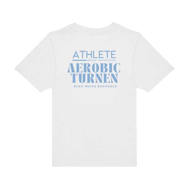 Kids T-Shirt, Athlete | Blau-Weiss Buchholz Aerobicturnen ❤️ Teamrabatt